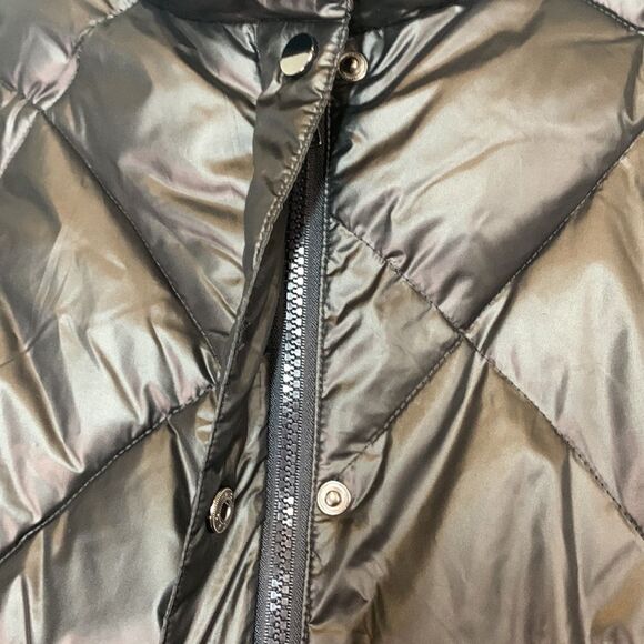 BIG CHILL Freestyle puffer jacket down blend zip/snap front zip women’s medium - Picture 4 of 13